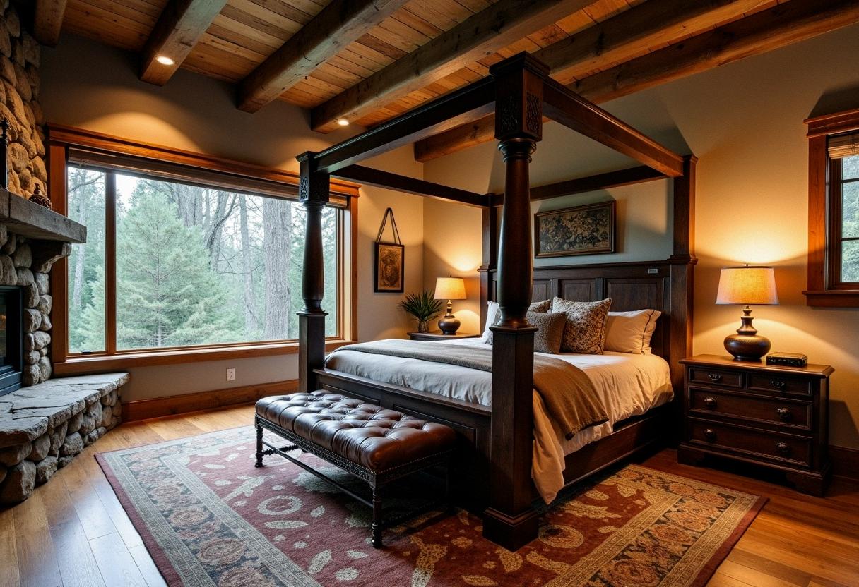 bedroom decor rustic
