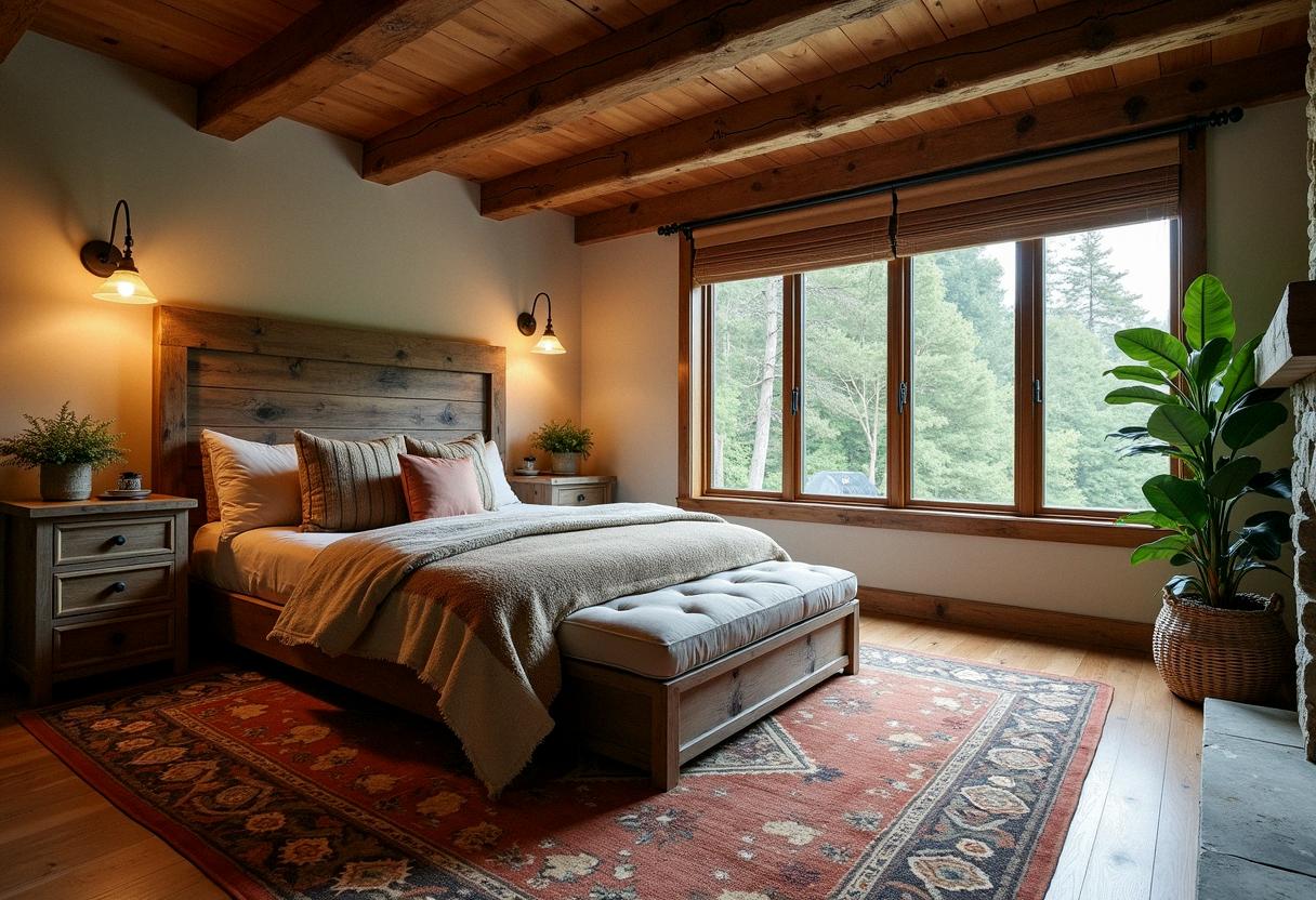 bedroom decor rustic
