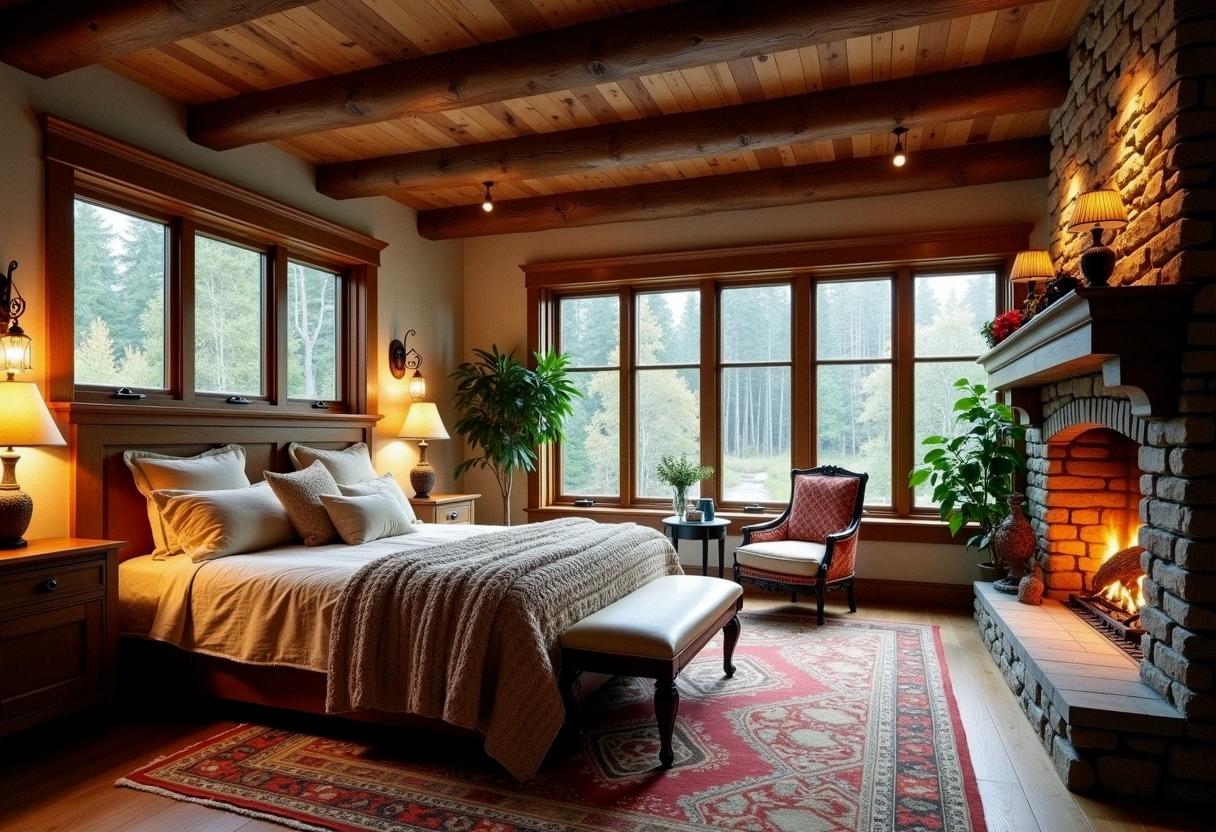 bedroom decor rustic