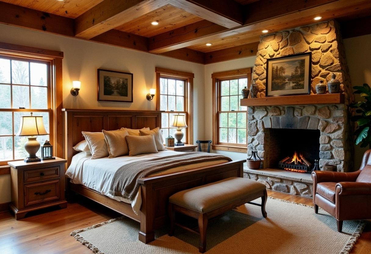 bedroom decor rustic