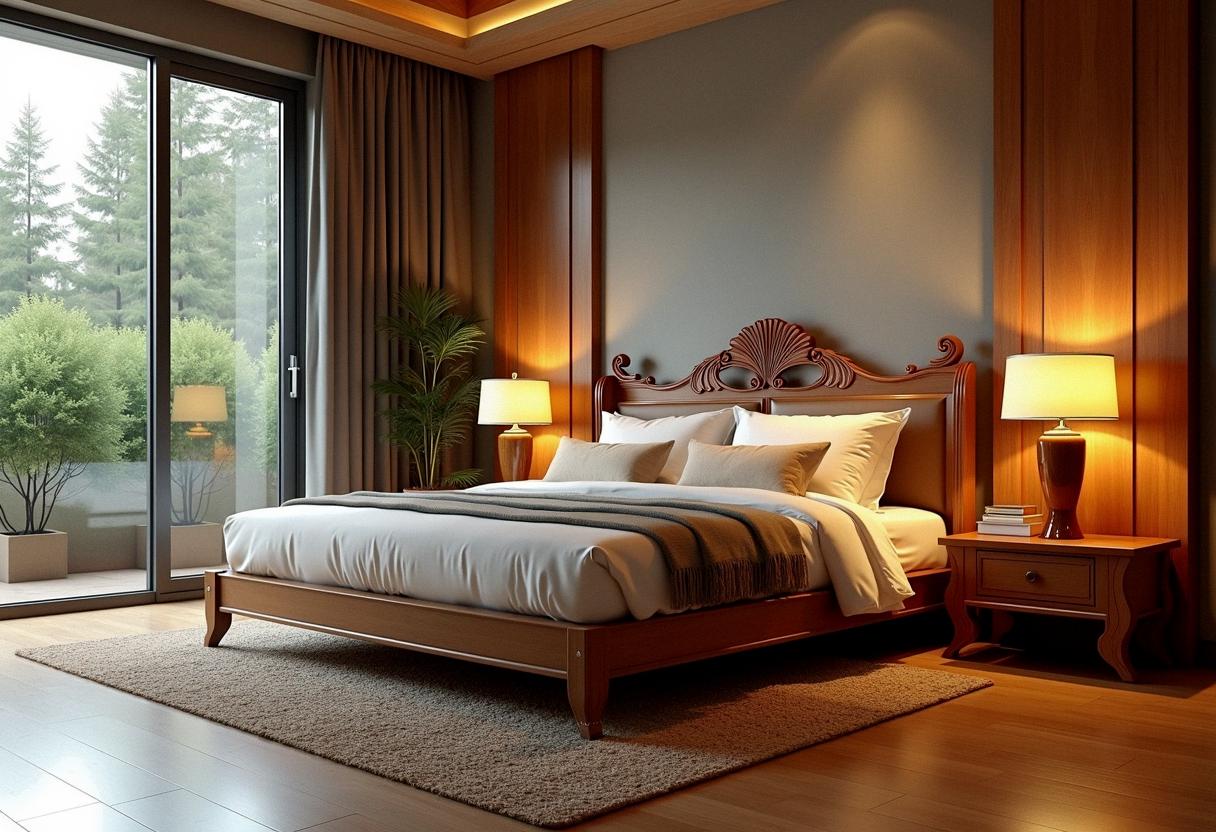 bedroom decor wood