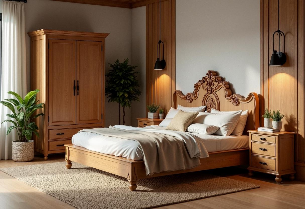 bedroom decor wood