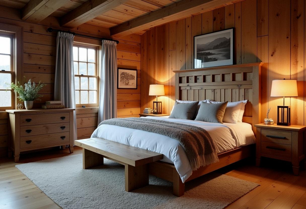 bedroom decor wood
