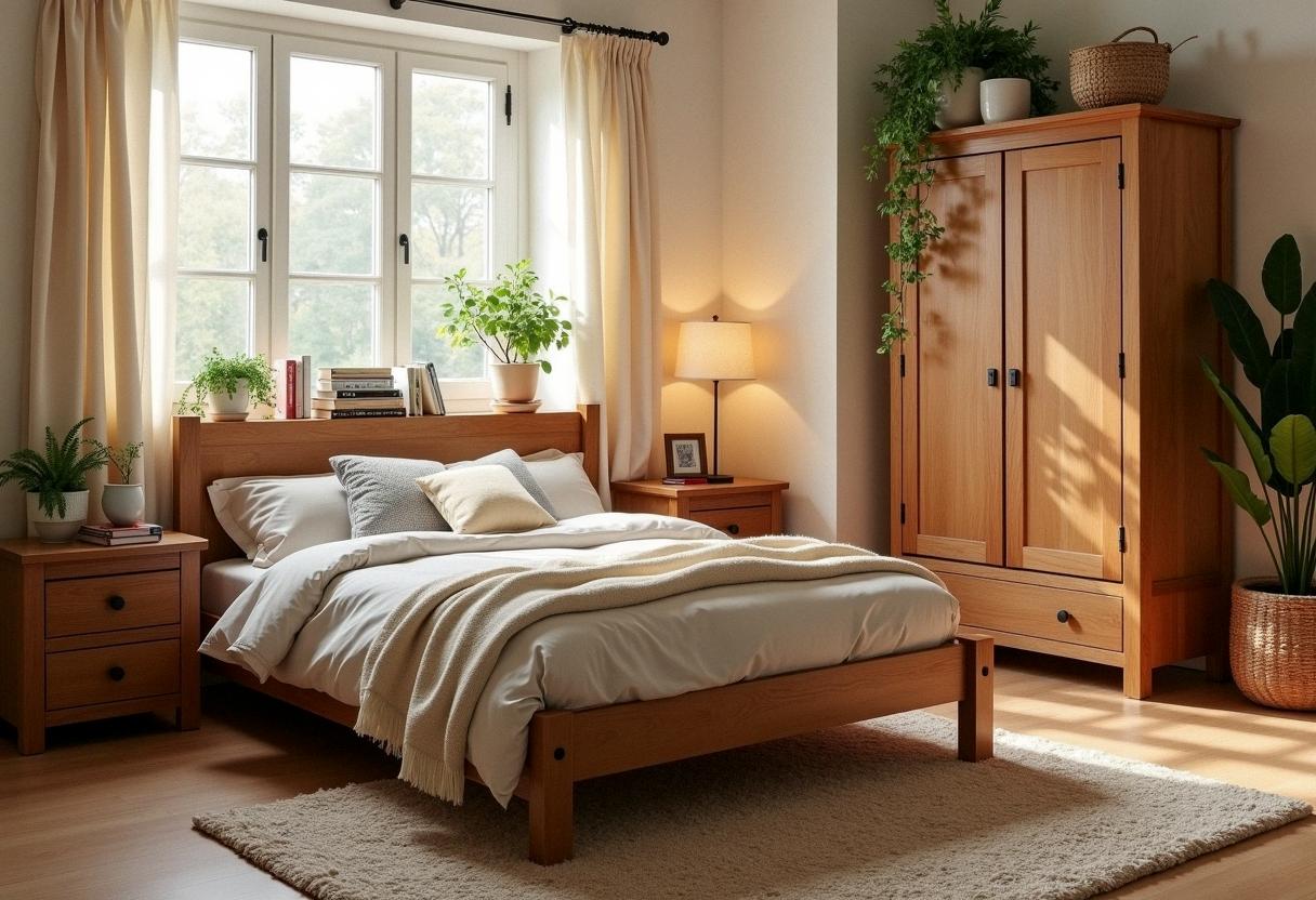 bedroom decor wood