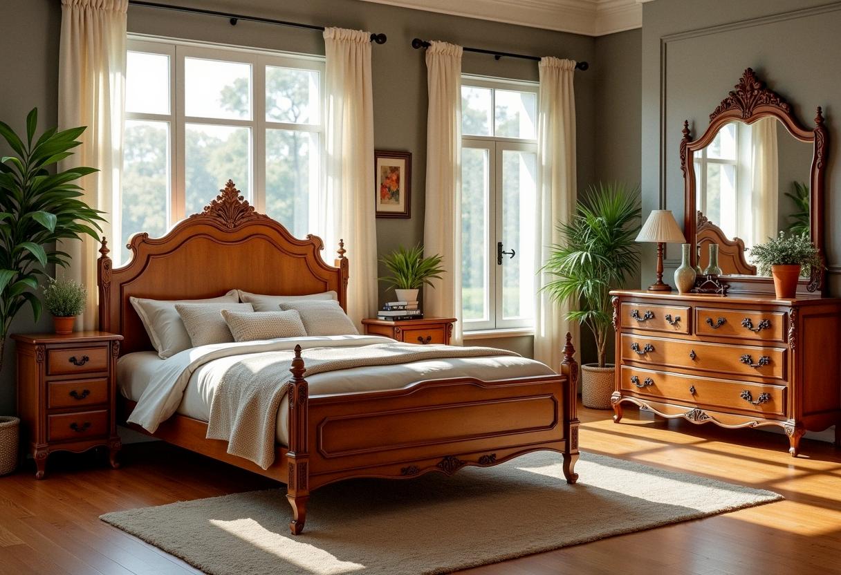 bedroom decor wood