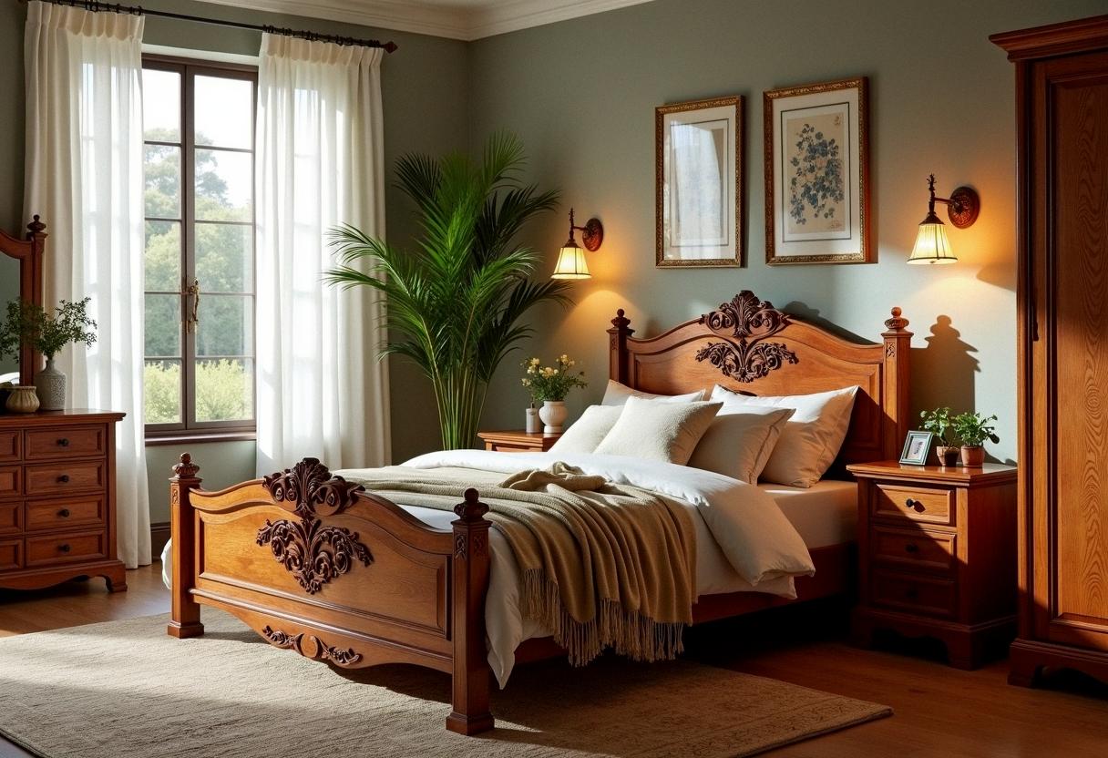 bedroom decor wood