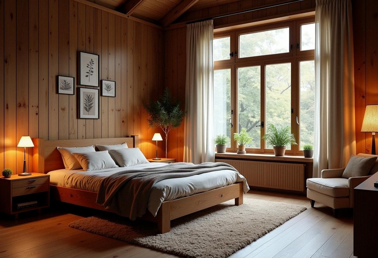 bedroom decor wood