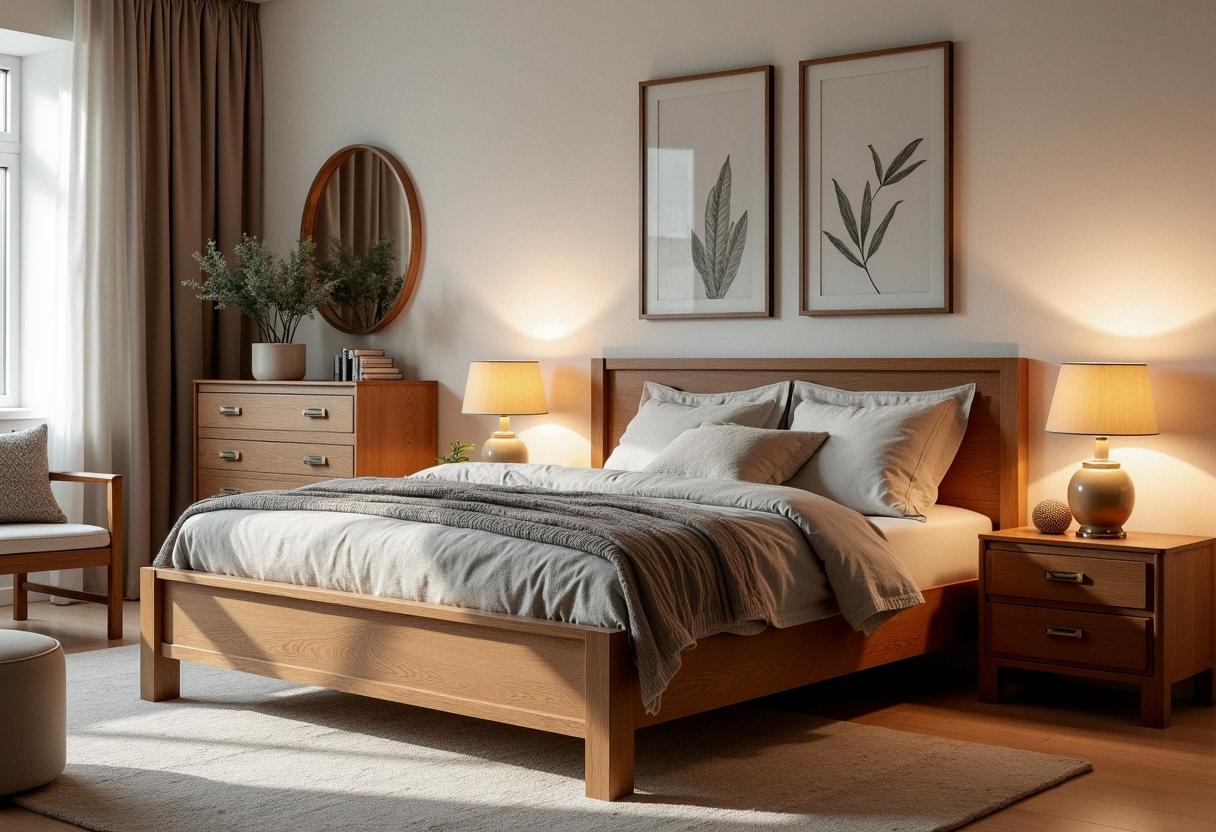 bedroom decor wood furniture