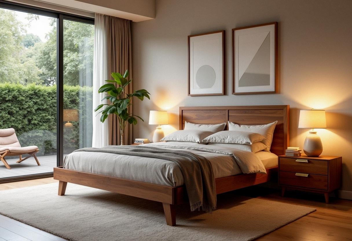 bedroom decor wood furniture