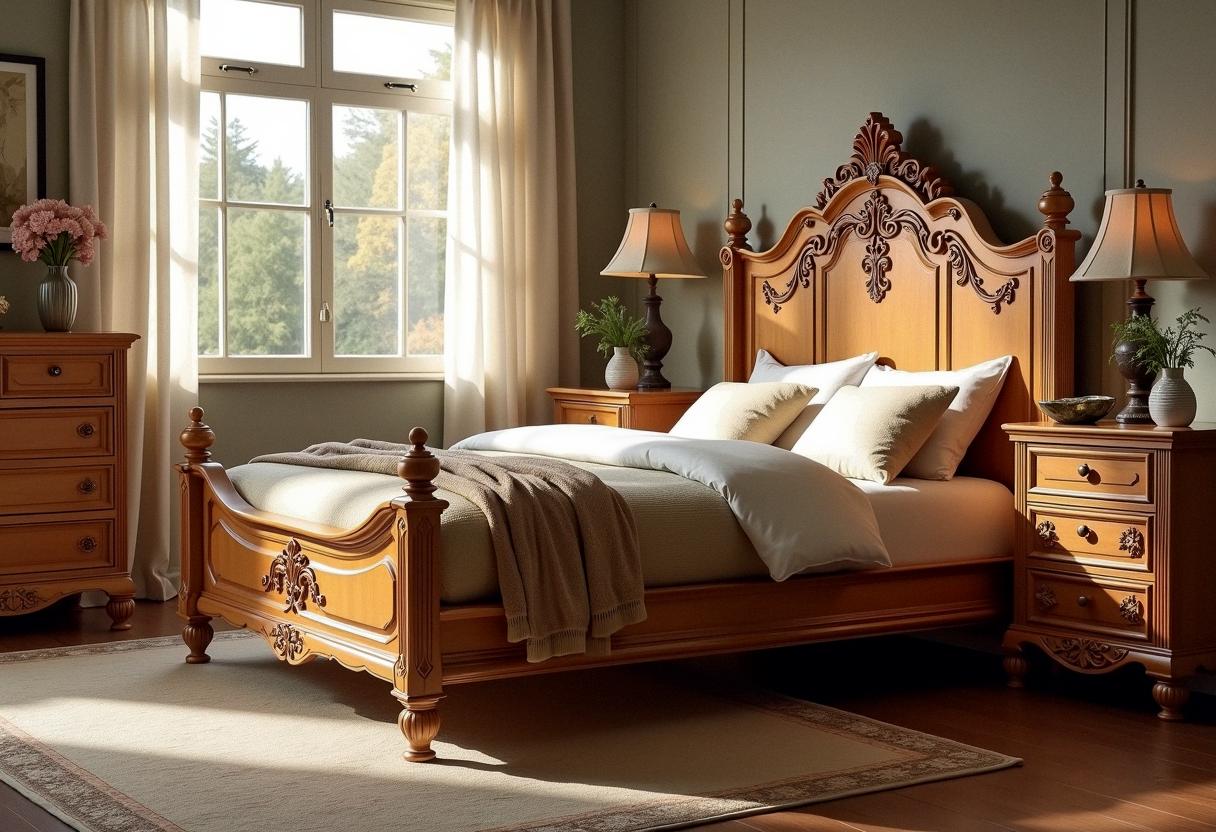 bedroom decor wood furniture