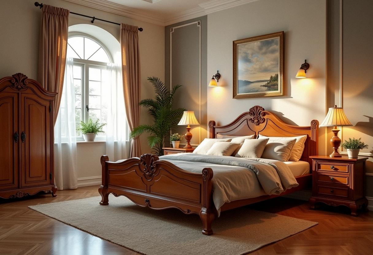 bedroom decor wood furniture