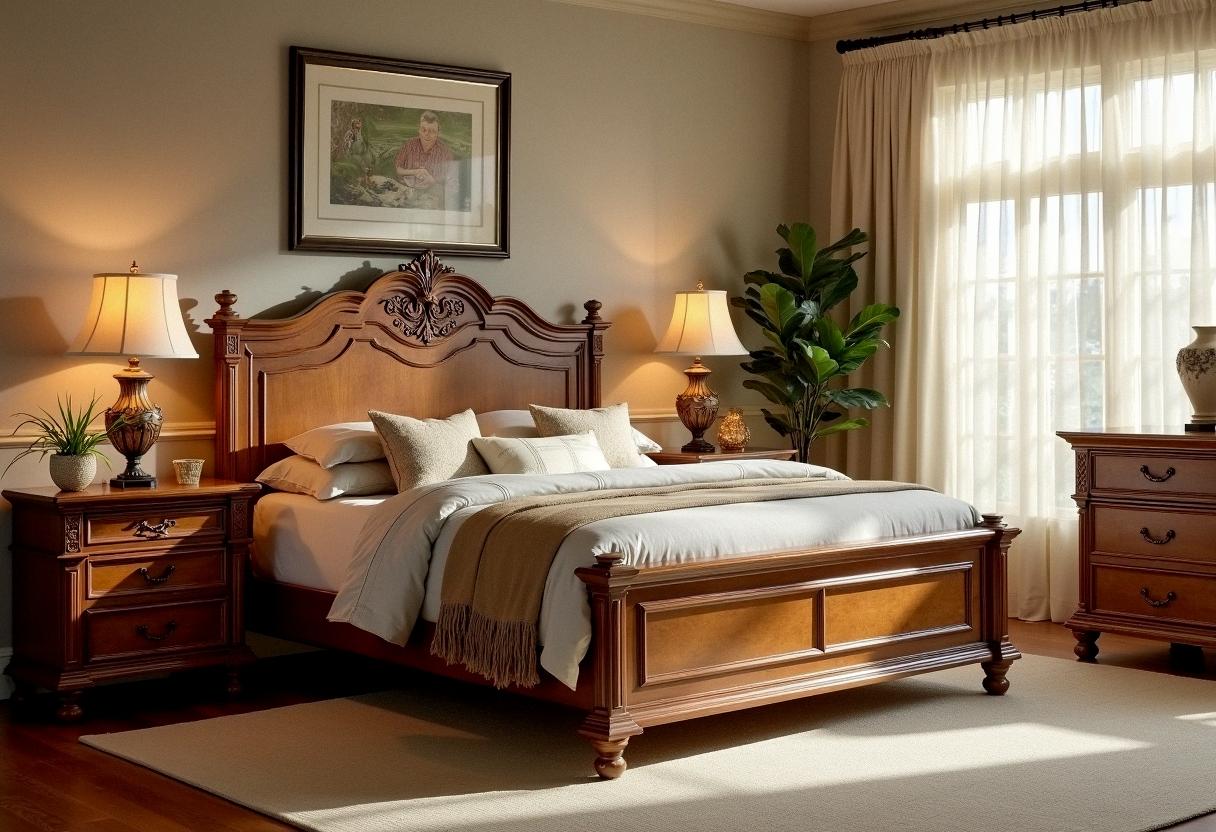 bedroom decor wood furniture