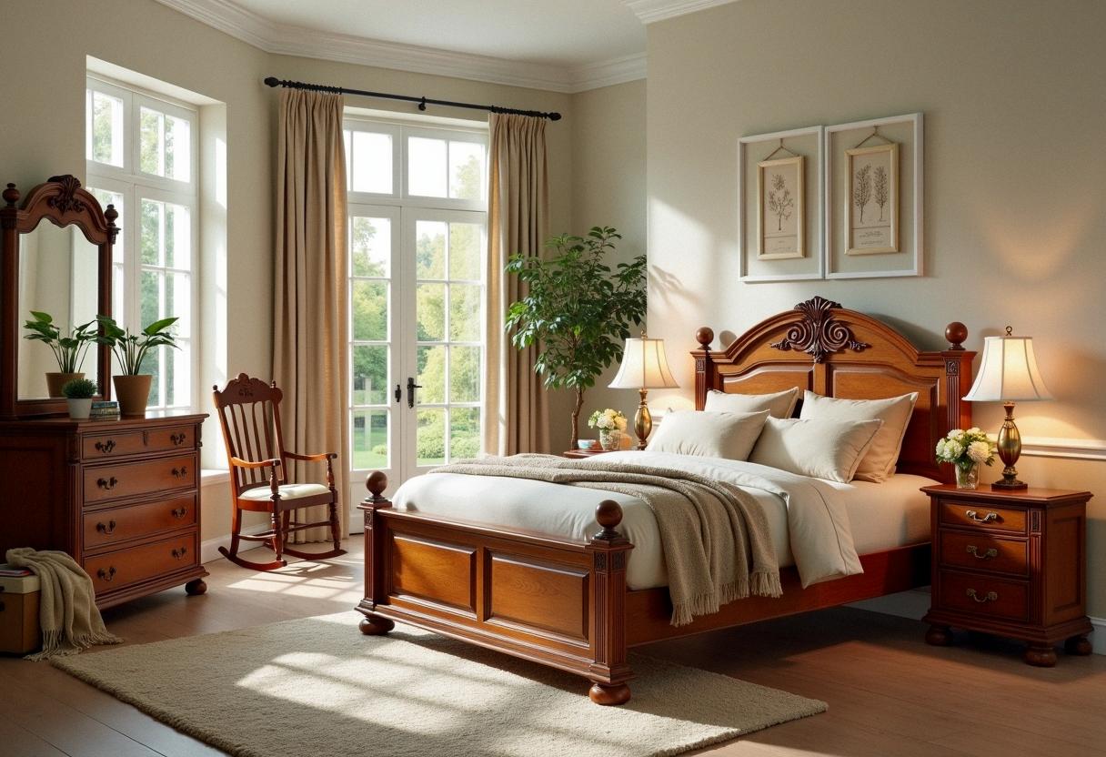 bedroom decor wood furniture