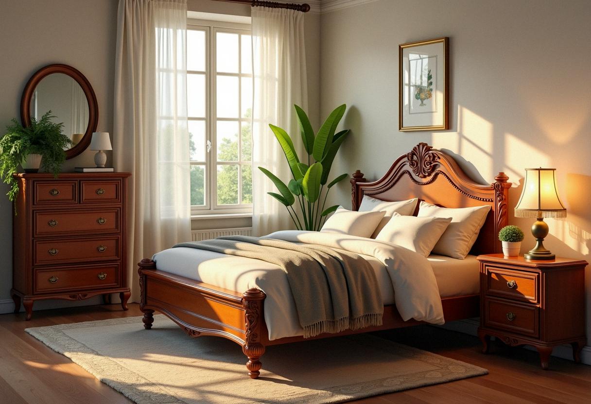 bedroom decor wood furniture