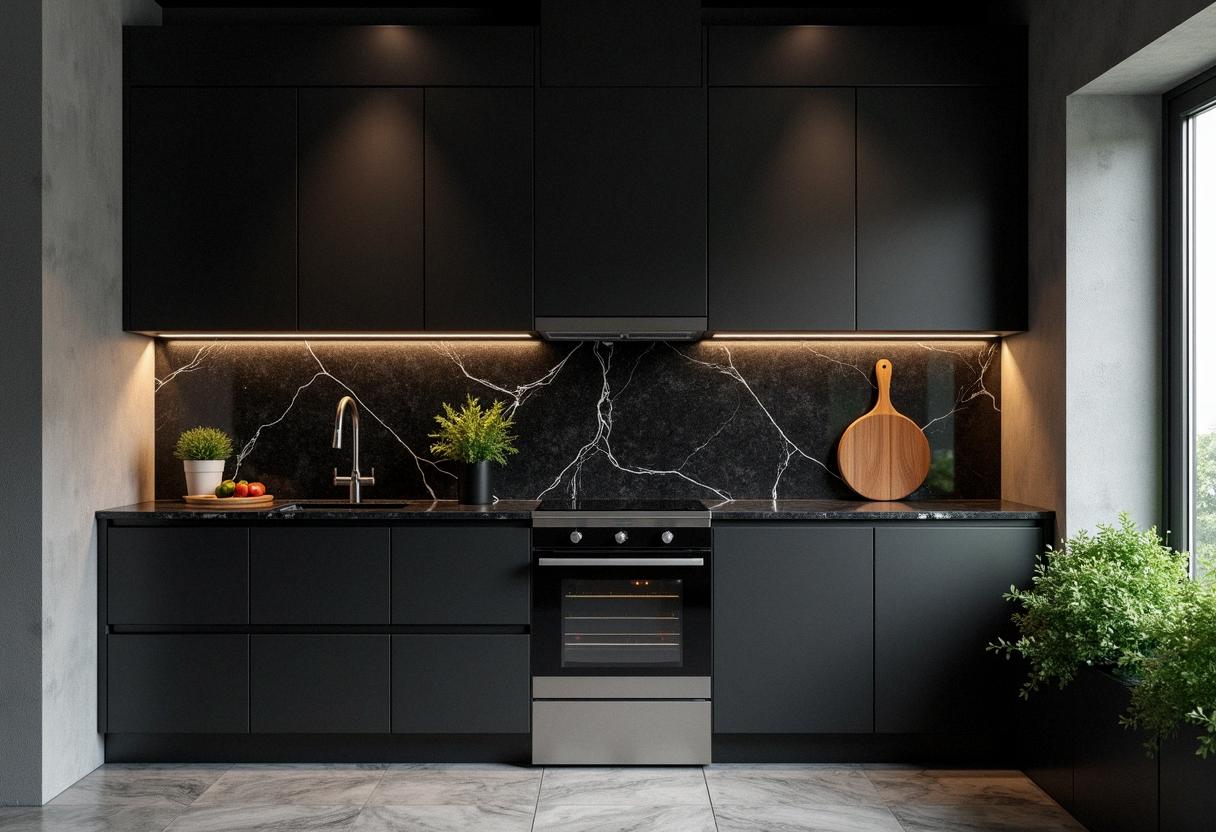 kitchen decor black