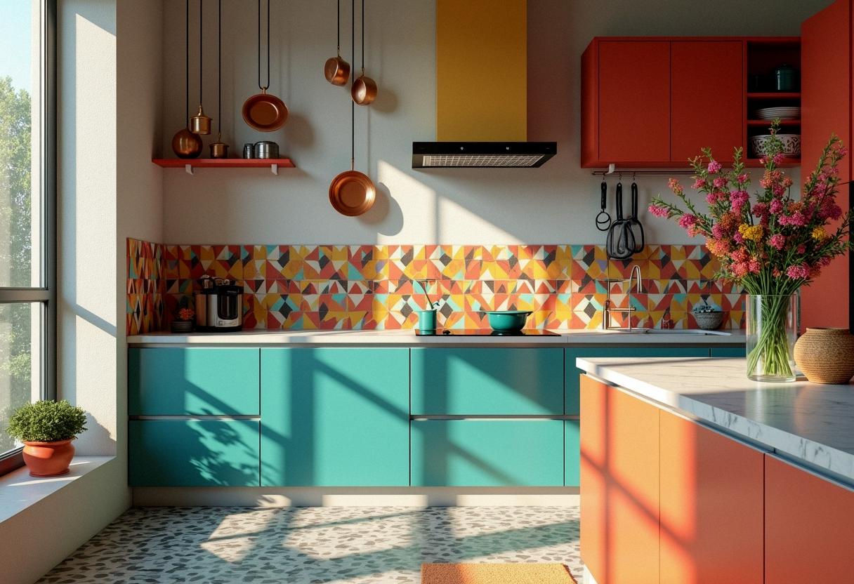 kitchen decor colorful