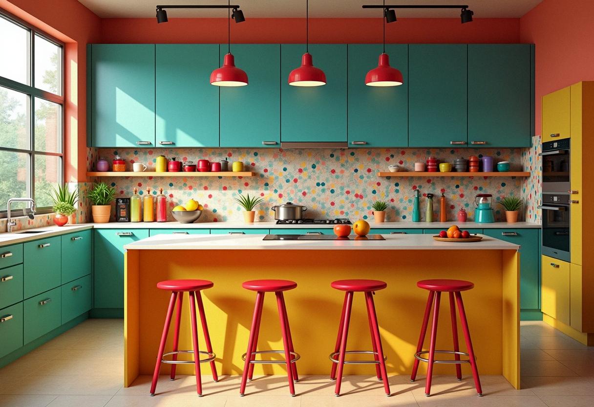kitchen decor colorful