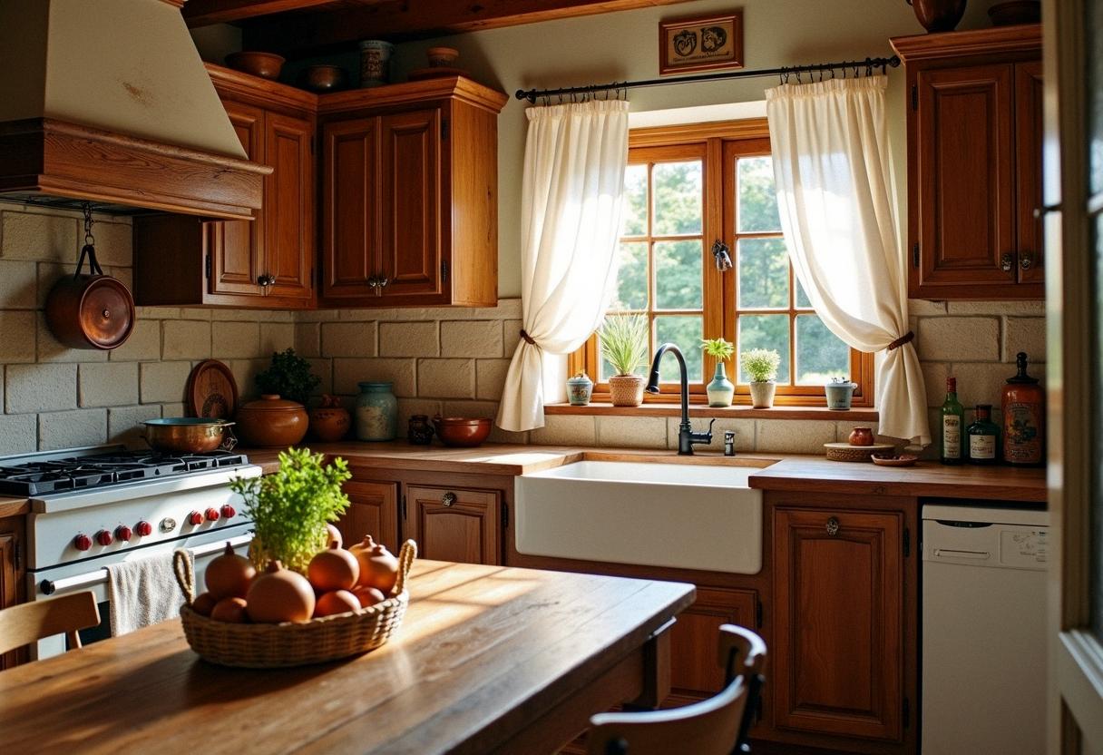 kitchen decor rustic