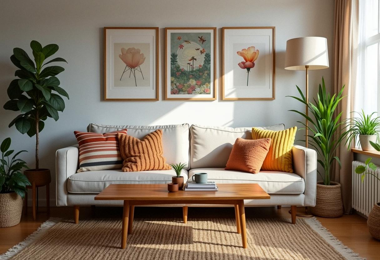 living room decor budget