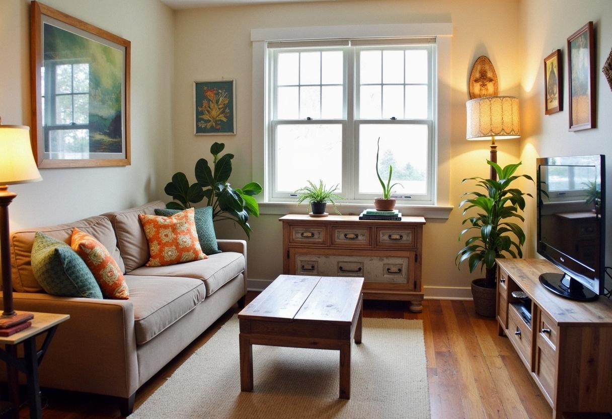 living room decor budget