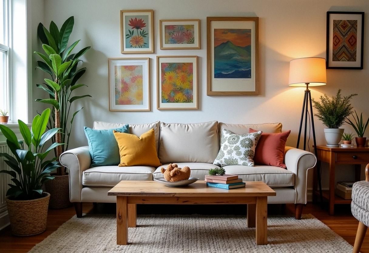 living room decor budget