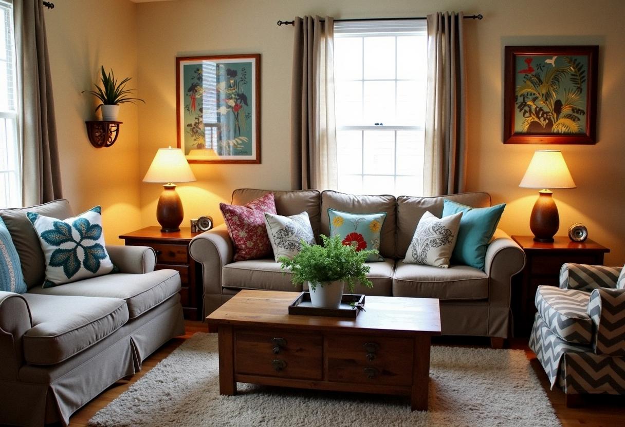 living room decor budget