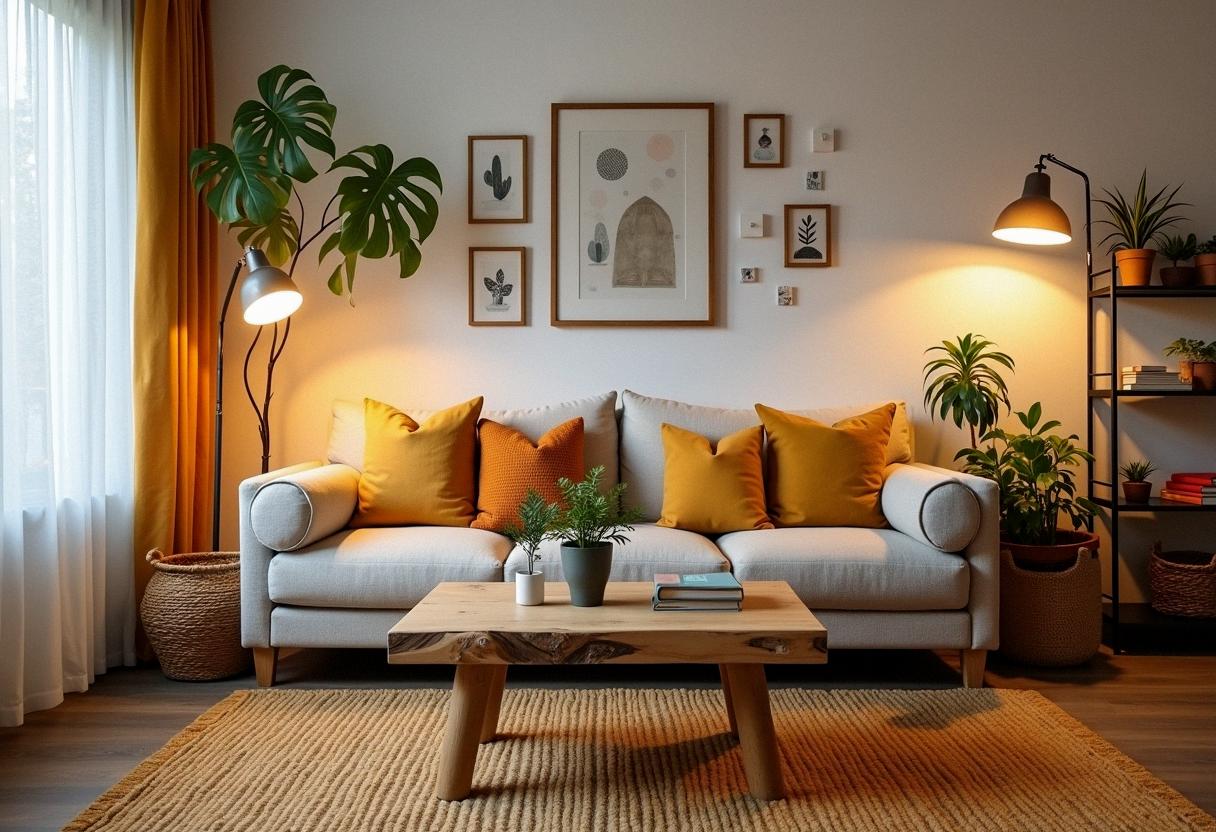 living room decor budget