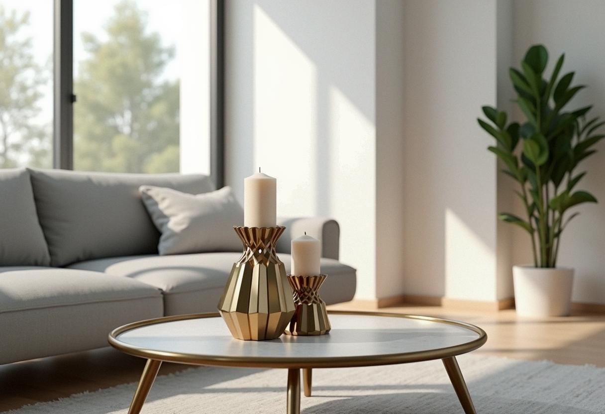 living room decor candle