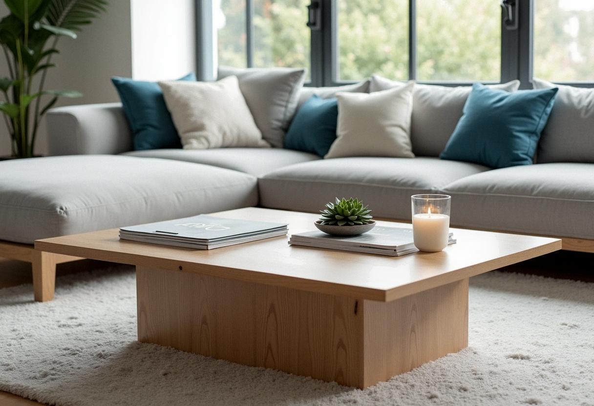 living room decor coffee table