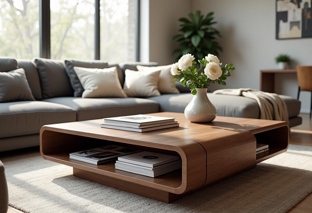 living room decor coffee table