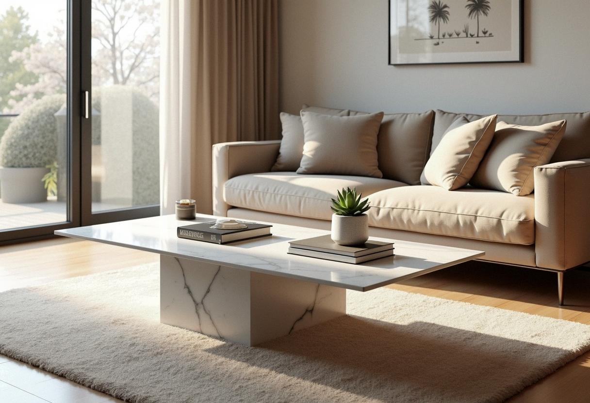 living room decor coffee table