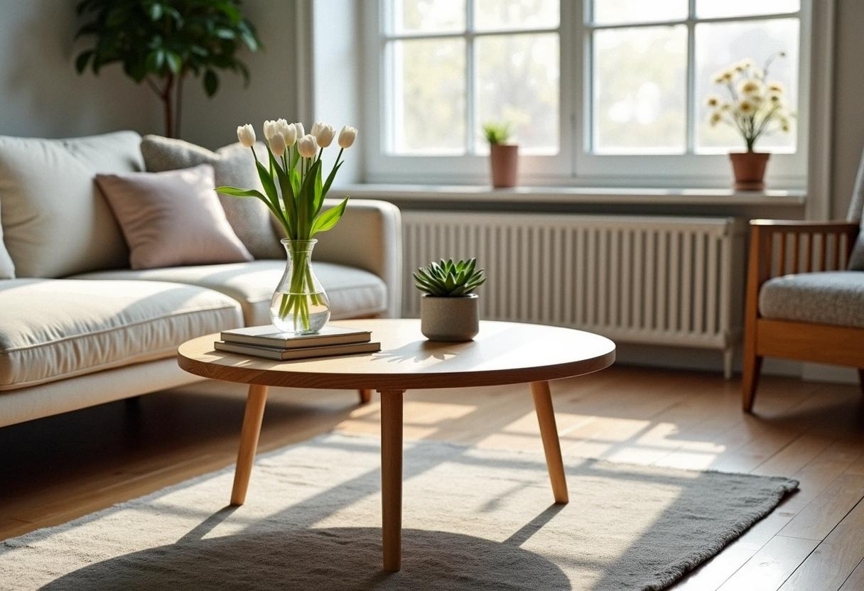 living room decor coffee table