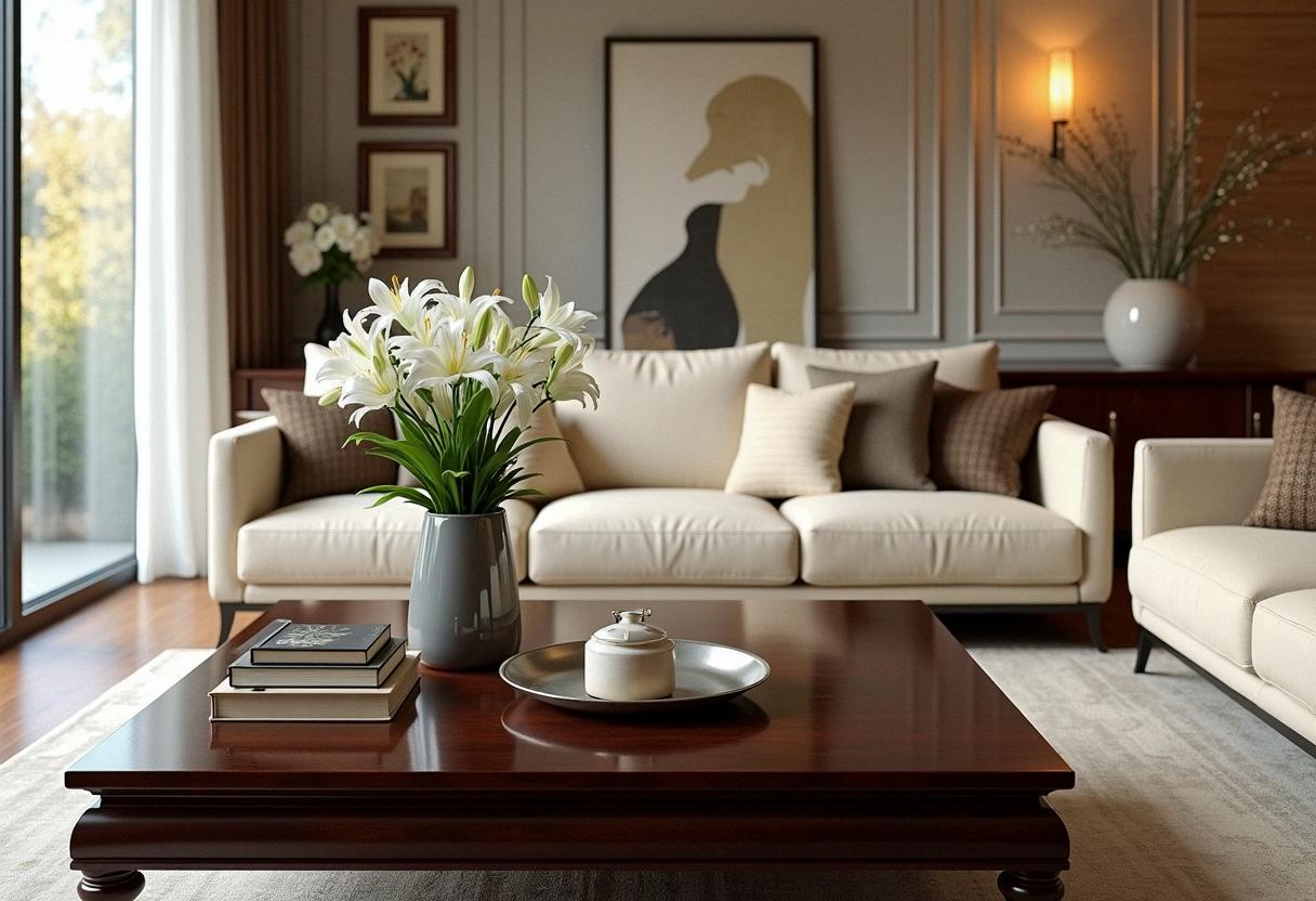 living room decor coffee table
