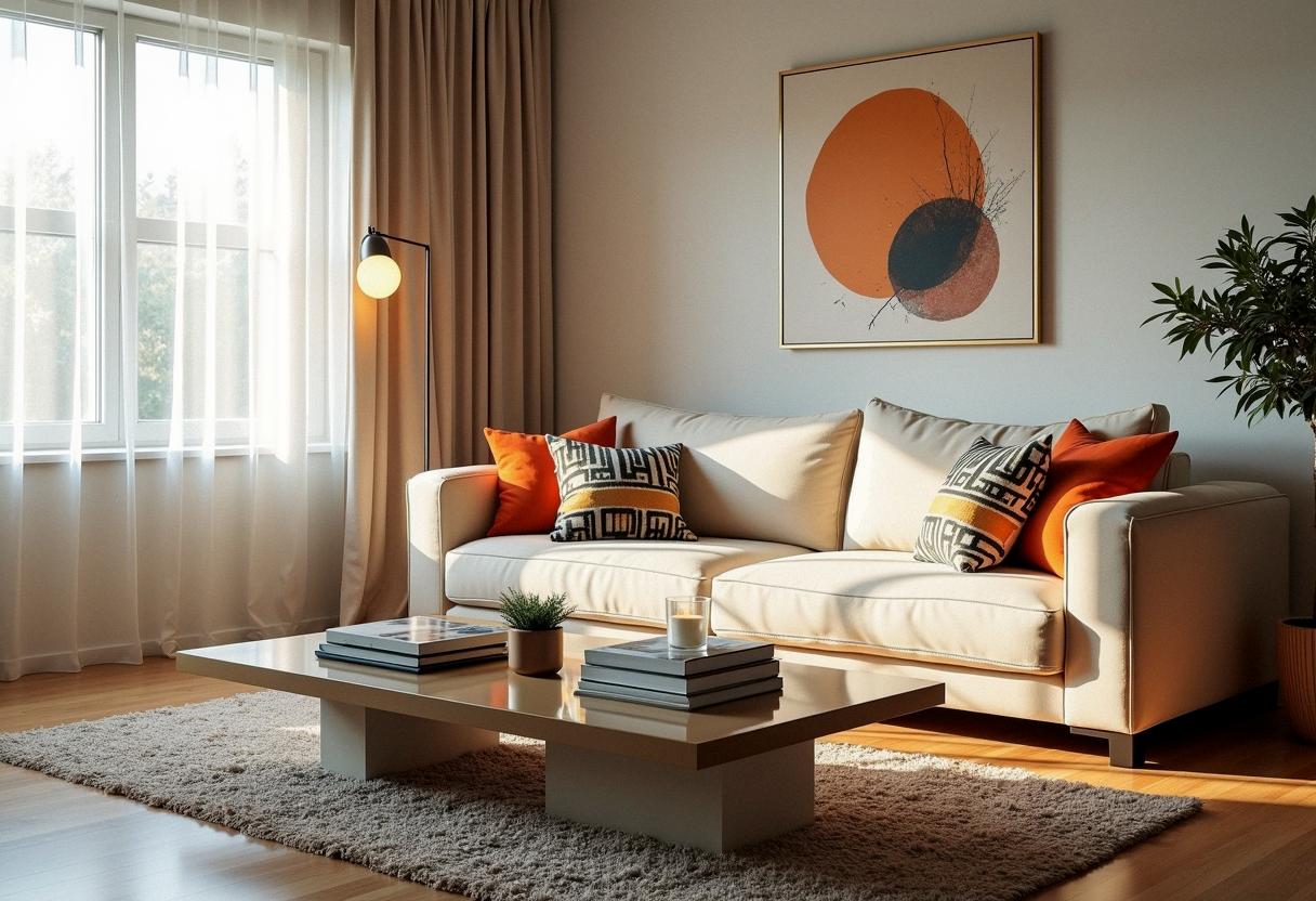living room decor coffee table