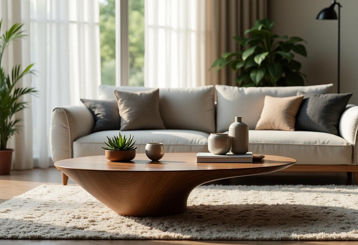 living room decor coffee table