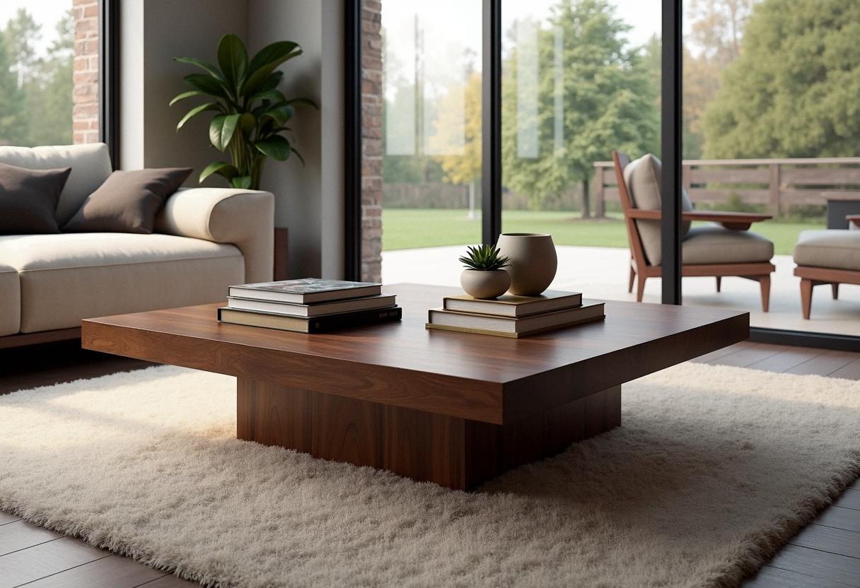 living room decor coffee table