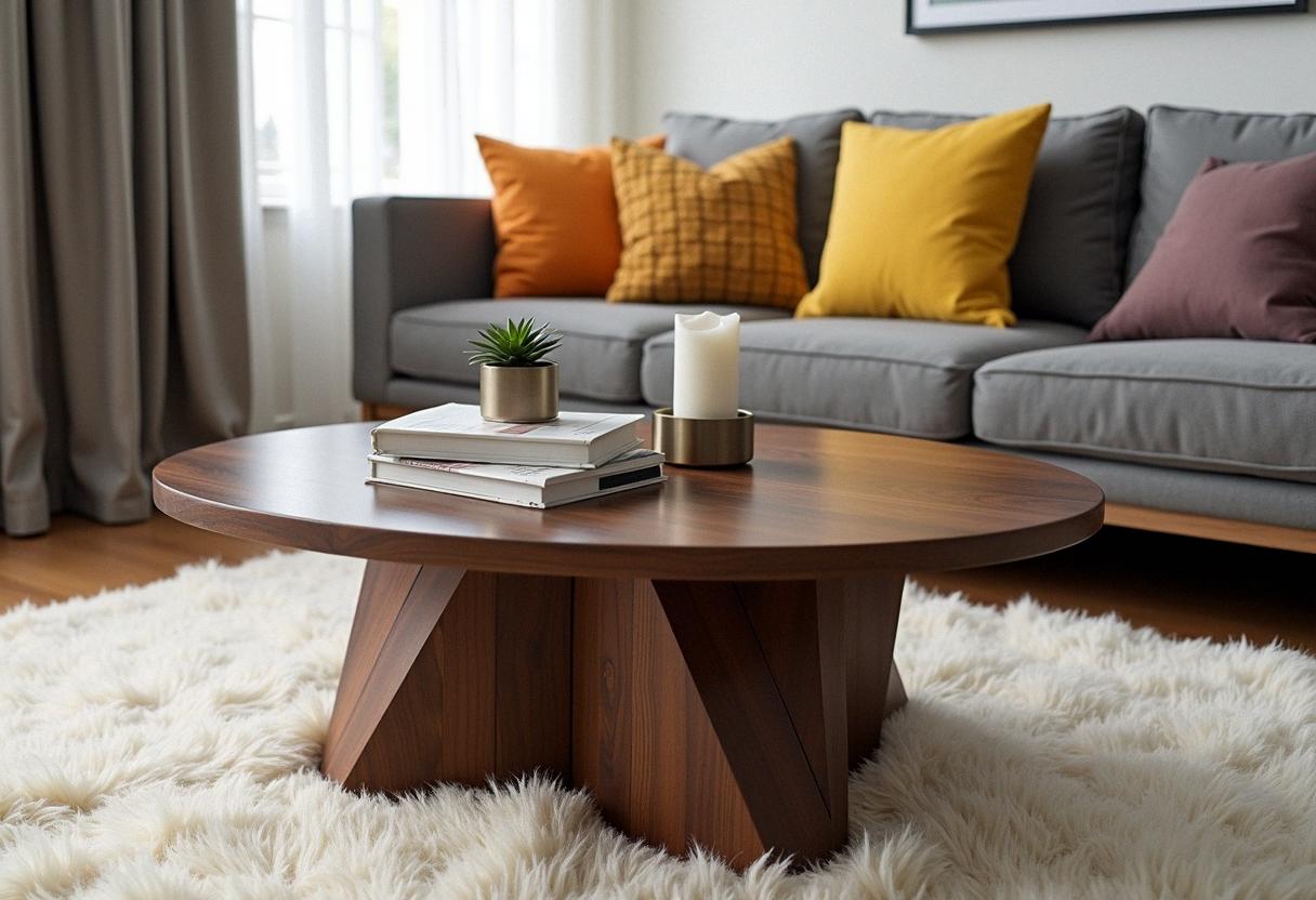 living room decor coffee table