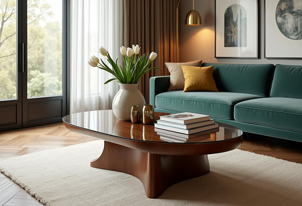 living room decor coffee table