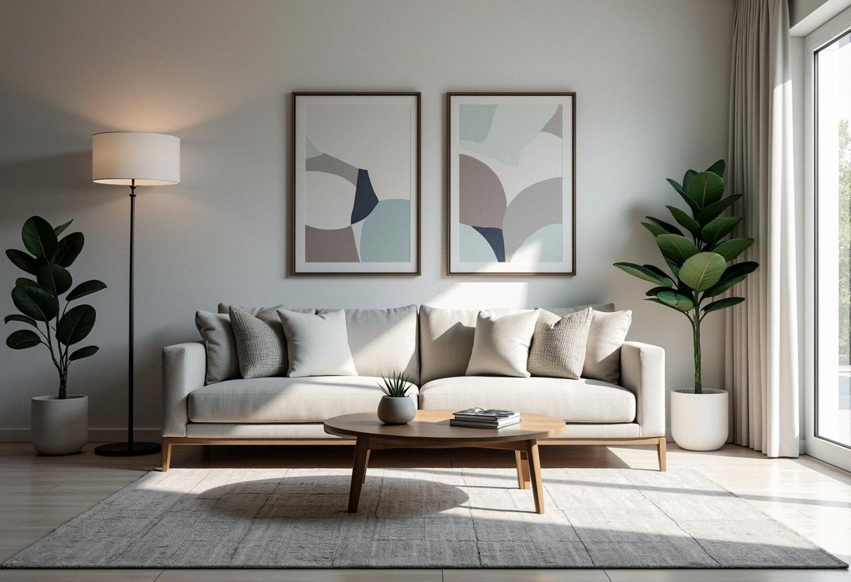 living room decor colorful