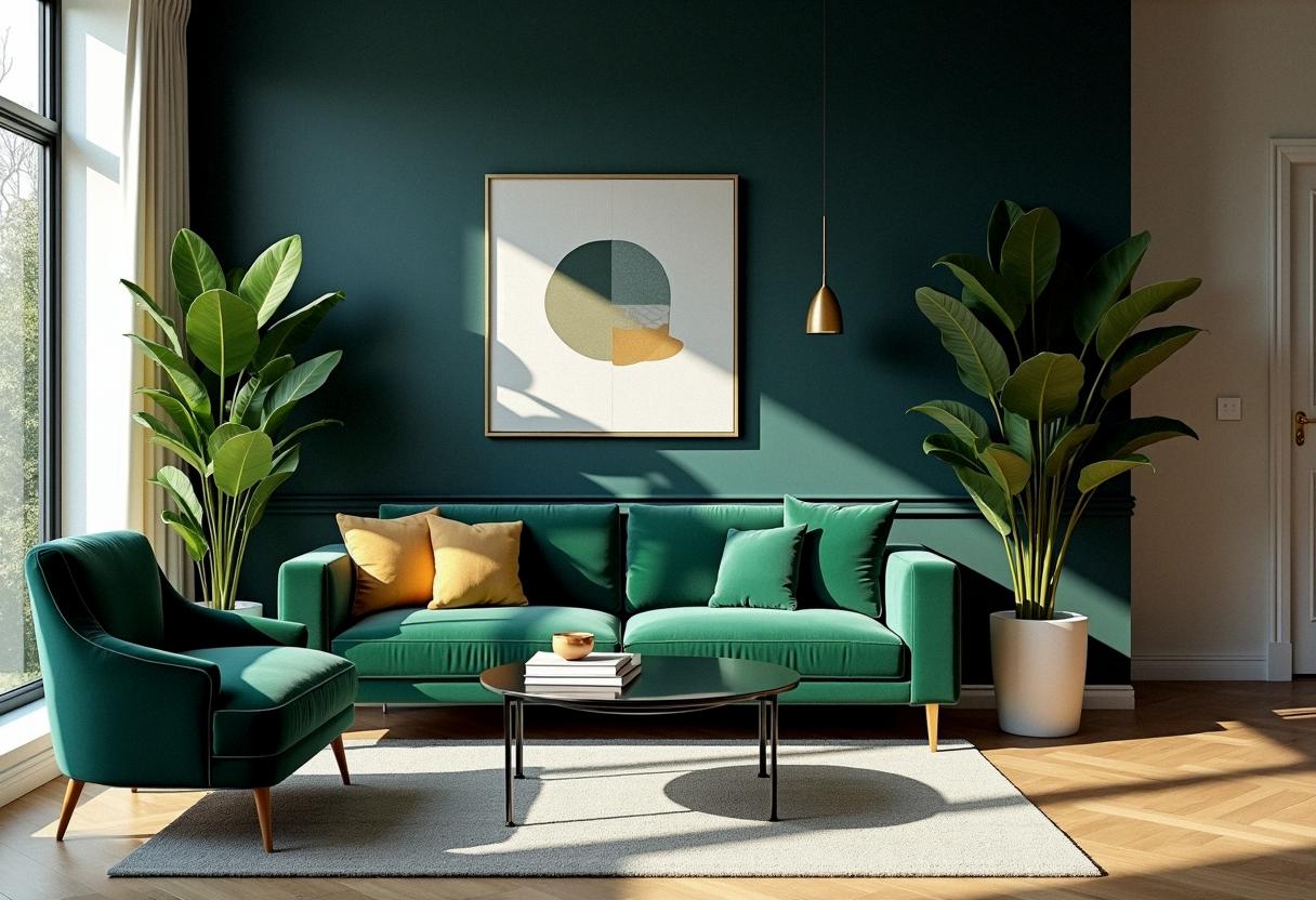 living room decor colorful