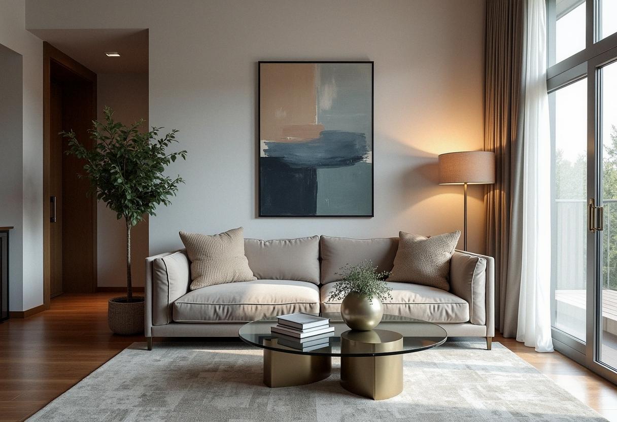 living room decor colorful