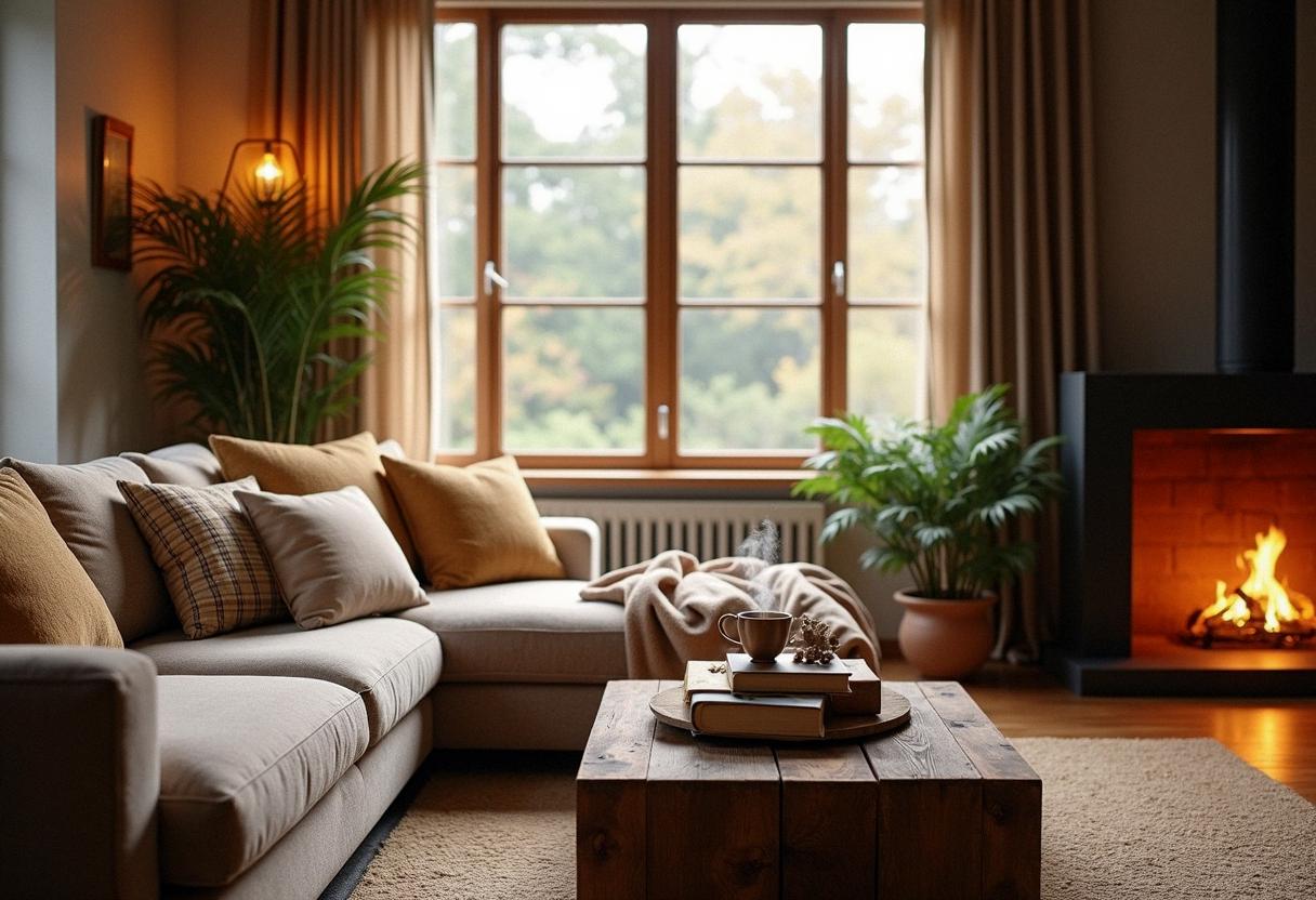 living room decor cozy