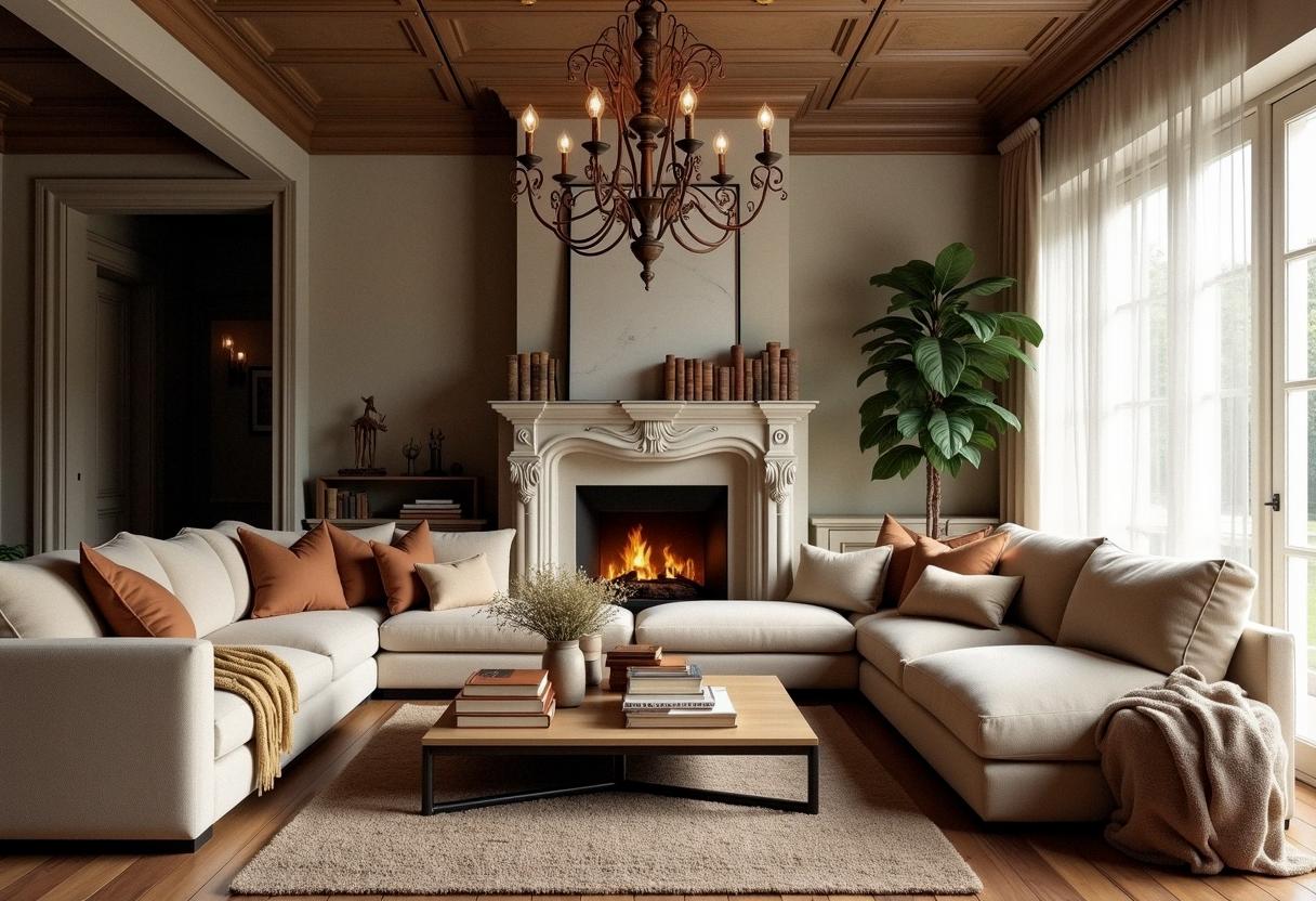 living room decor cozy