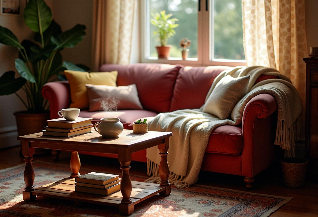 living room decor cozy