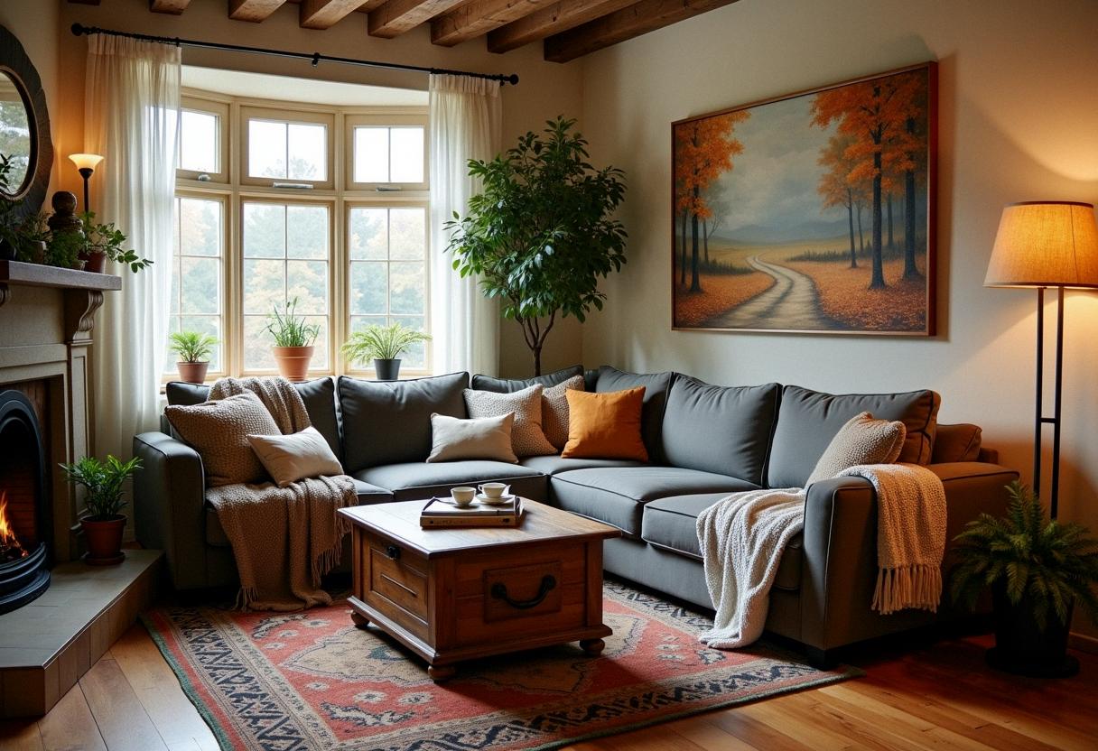 living room decor cozy