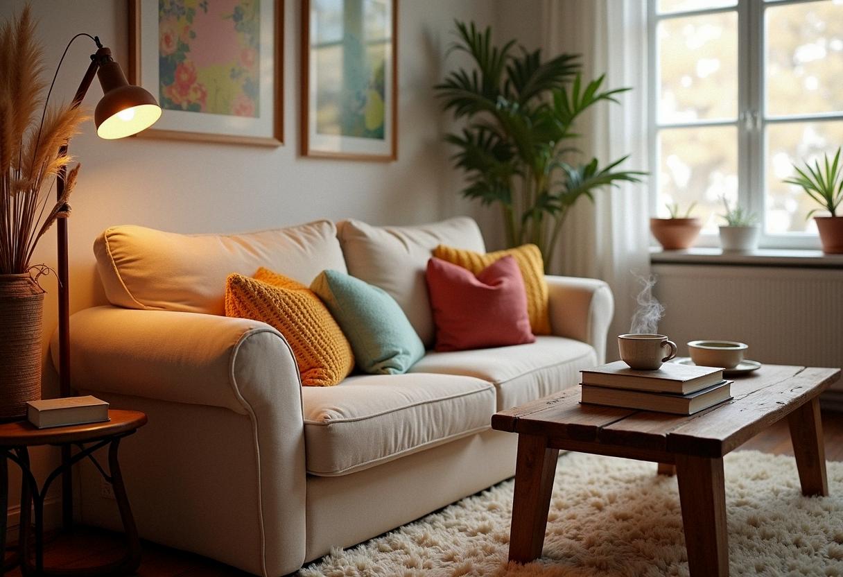 living room decor cozy