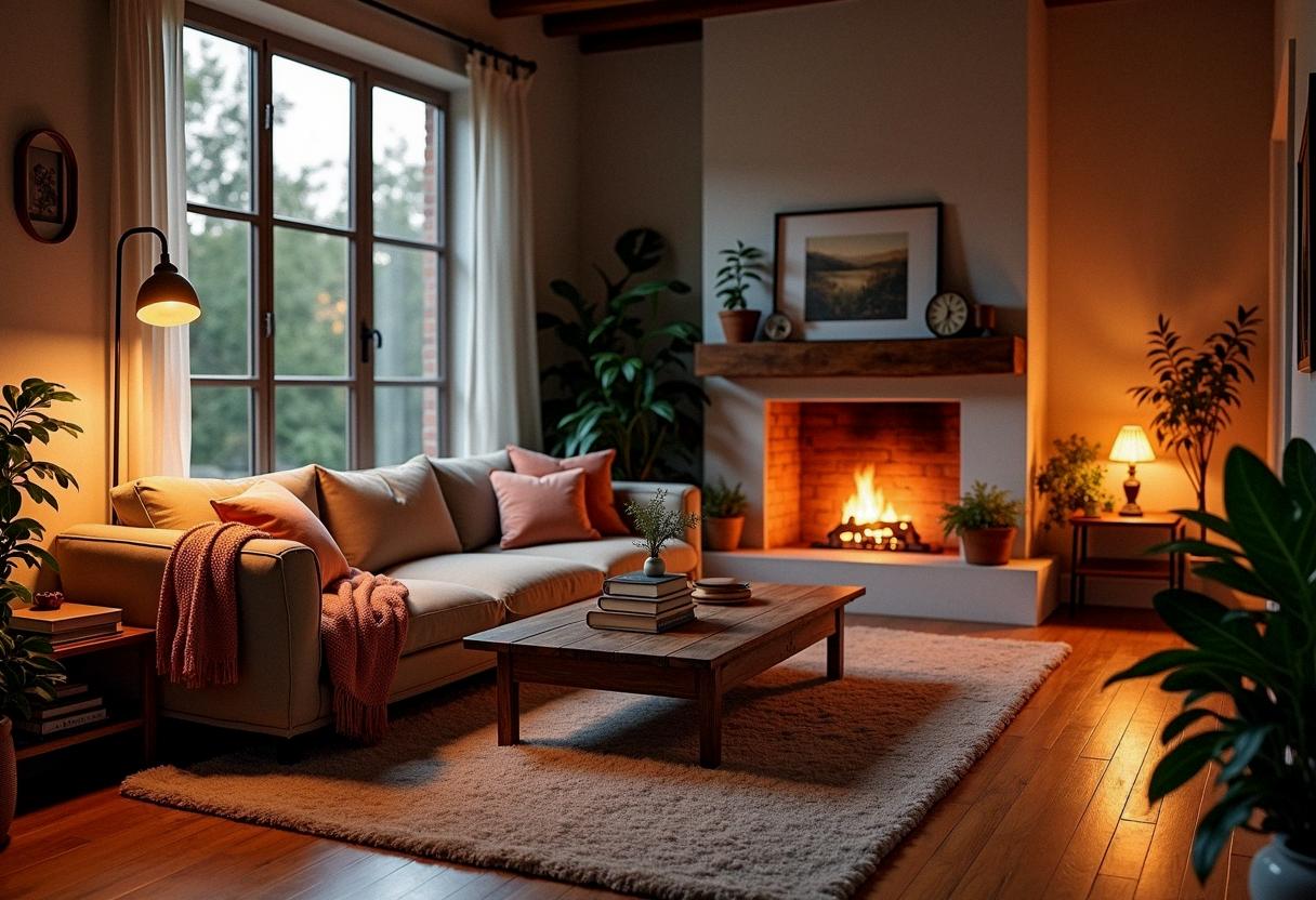 living room decor cozy