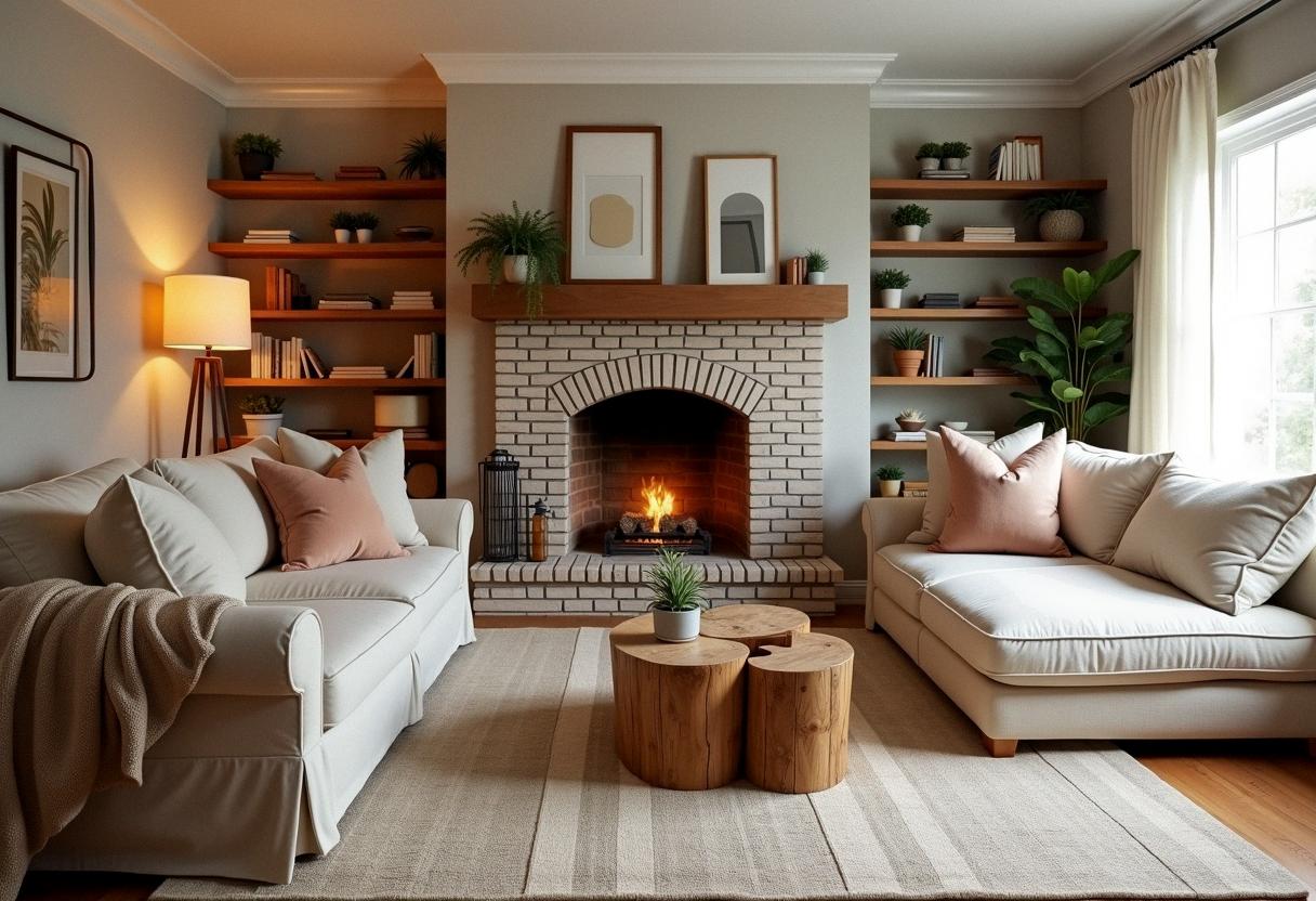 living room decor cozy