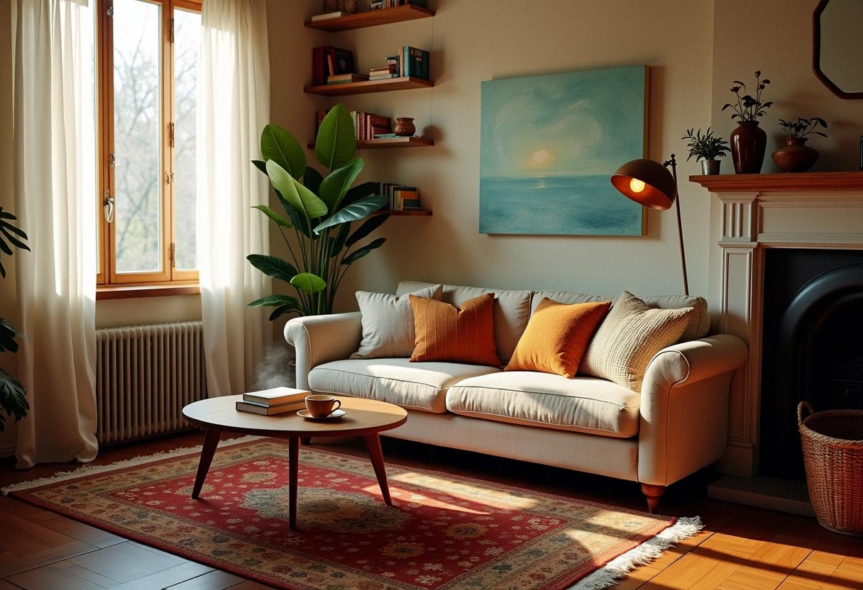 living room decor cozy