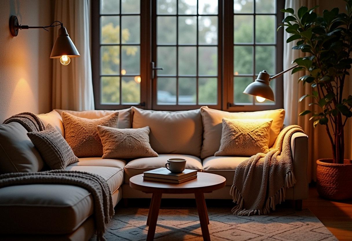 living room decor cozy